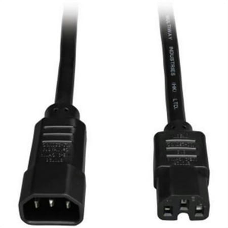 UPC: 0037332168443 | Tripp Lite Model P018-006 6 ft. Heavy Duty 14AWG Power Cord