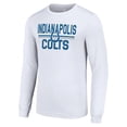 thumbnail image 2 of Men's Starter White Indianapolis Colts Team Mesh Print Graphic Long Sleeve T-Shirt, 2 of 3