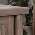 thumbnail image 4 of Pemberly Row Engineered Wood L-Shaped Home Office Desk in Washed Walnut, 4 of 20