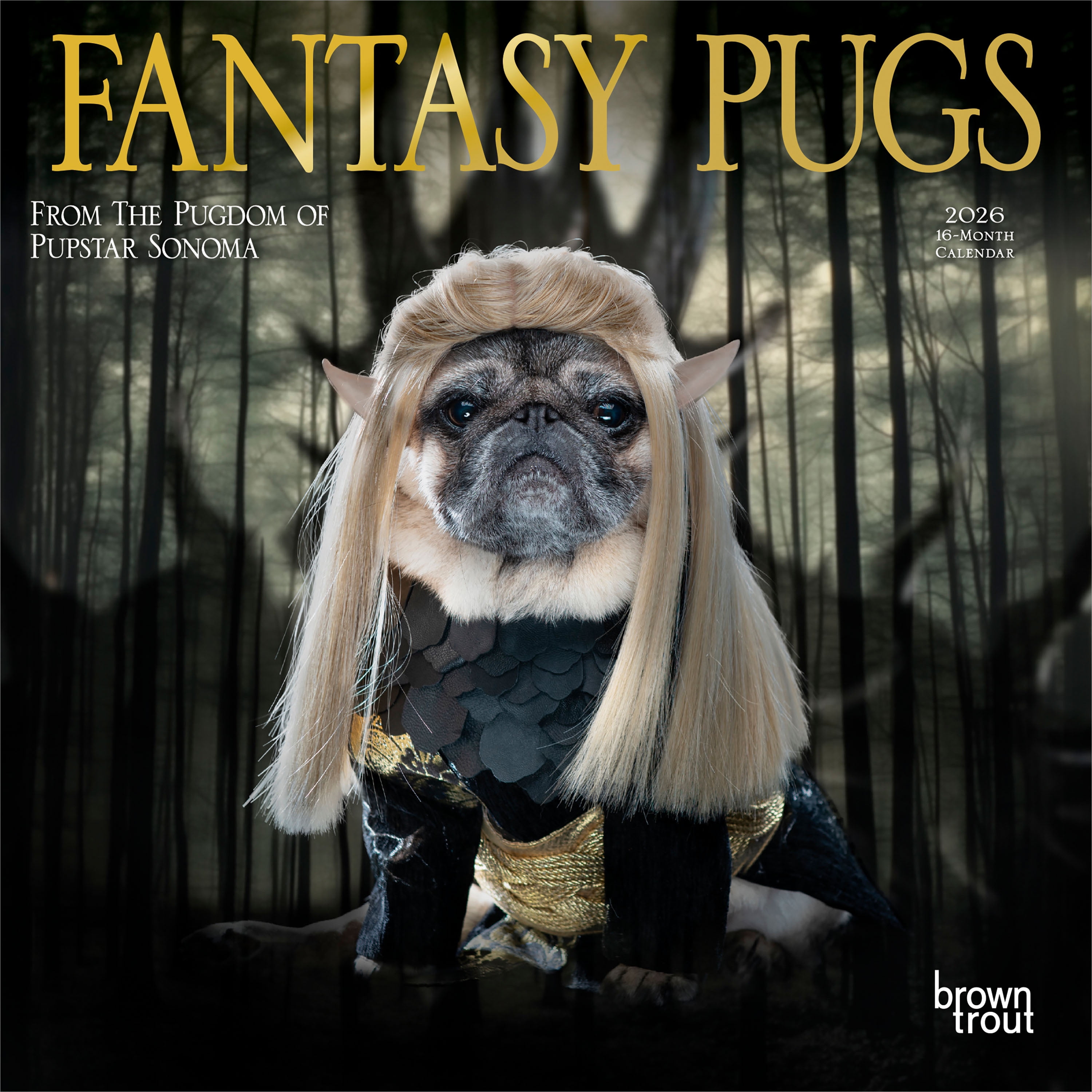 Fantasy Pugs 2026 Mini 7x7