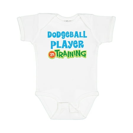 

Inktastic Dodgeball Player in Training Gift Baby Boy or Baby Girl Bodysuit