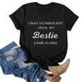 thumbnail image 1 of B91xZ T-Shirt à Manches Courtes en Coton T Shirts Col Rond, Noir TTG, 1 of 2