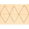 thumbnail image 1 of Ahgly Company Indoor Rectangle Solid Orange Modern Area Rugs, 5' x 8', 1 of 4