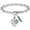 Light blue, variant on Cremation Jewelry Angel Wing Heart Urn Bracelet for Ashes for Women With Birthstone Heart Link Bracelet Keepsake Memorial Pendant for Family/mom/sister/grandparents