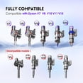 thumbnail image 2 of Upgrade Anti-Tangle Replacement Vacuum Head for V7 V8 Cyclone V10 V11 V15 Cordless Vacuum Cleaners, 2 of 7