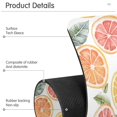 thumbnail image 4 of Yayeee Faucet Mat for Kitchen Sink 14.7" Diatomite Long Splash Guard Pad, Candy Grapefruit Slices, 4 of 7