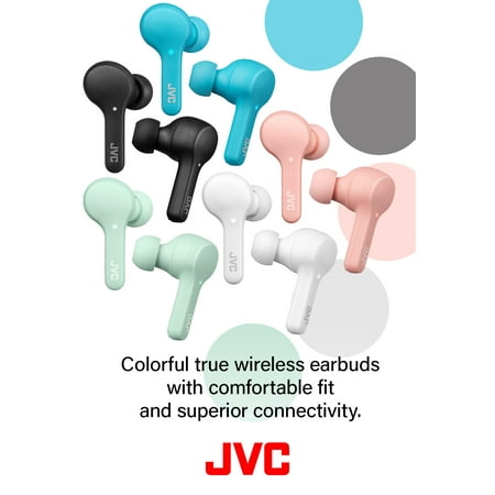 JVC - Gumy True Wireless Headphones - Mint Green