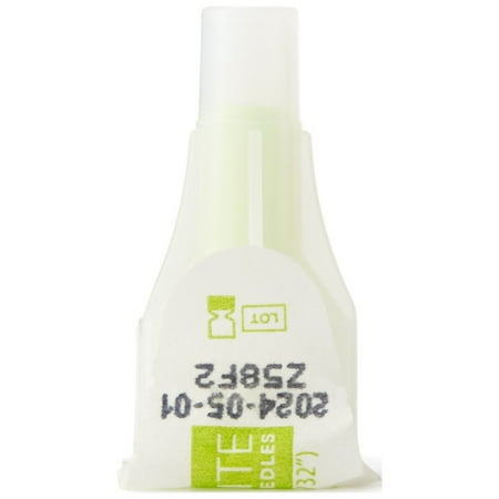 TechLITE Standard Insulin Pen Needle 4 mm Length 234132 - (100 Ct)