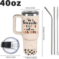 thumbnail image 2 of Grandma Gift, Gift Idea for Grandma, Grammy, Nana, Mimi, Grandma Tumbler 40 oz with Handle and Lid, Birthday and Mother's Day Present, Christmas Gift for Grandma, 2 of 7