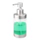 thumbnail image 3 of Dispensador De Jabón De 12 Onzas, Dispensador De Loción Con Bomba, Acero Inoxidable 304, Acrílico Transparente Para Baño De Cocina Advancent  HA021434-00, 3 of 5