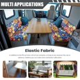 thumbnail image 3 of XYZCANDO Mandala Pattern Print RV Dinette Cushions Camper Accessories Universal Furniture Covers Washable Cushion Covers for Couches and Sofas Loveseat Slipcovers for RV Camper Car Bench Girls, 3 of 6
