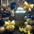 thumbnail image 3 of Globos de aluminio Elaliyi Bow Globos, corbatín de 2 piezas (dorado), 3 of 3