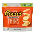 thumbnail image 2 of Reese's Thins White Creme Peanut Butter Cups, Individually Wrapped Candy Share Pack, 7.37 oz, 2 of 9
