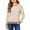 Beige, variant on Byoo Toddler Girls Solid Sweatshirt Full Sleeve Crew Neck Pullover Shirts Casual Soft Outerwear Kid Clothing