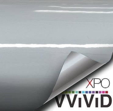 6ft x 5ft VVIVID Gloss Elephant Grey Nardo Gray Vinyl Car Wrap Film DIY Easy to Install No-Mess Decal