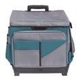 thumbnail image 4 of Universal Rolling Cart and Organizer Bag - Turquoise, 4 of 10