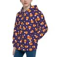 thumbnail image 2 of Kdxio Candy Corn (2) Pattern Kids Boys Girls Zip Up Hoodie 3D Printed Hooded Sweatshirt Hoody Coat with Pocket 7-12 Y-Small, 2 of 6