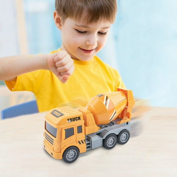 Children Simulation Engineering Car Toy Model Educational Walking Toy