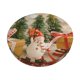 thumbnail image 1 of Disketp Holiday Christmas Stars Funda Redonda para Taburete, Funda de Cojín para Silla de Bar Suave y Elástica-13 inch, 1 of 7