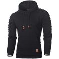 thumbnail image 1 of Sexyshine Otoño Invierno Casual Manga Larga Cuello Embudo Cuadros Jacquard Jersey Con Capucha Top Sudadera Sudaderas, 1 of 4