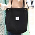 thumbnail image 4 of Bolso de mano de pana para mujer, Bolso plegable de moda, Bolso estético ligero, 4 of 5