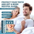 thumbnail image 2 of Mouth guard for grinding teeth at night- Ultra-Thin Custom Fit Moldable Mouthpiece - Deep Sleep Clenching Protection ,Dental Tray 4 Pack - 2 Sizes, 2 of 7
