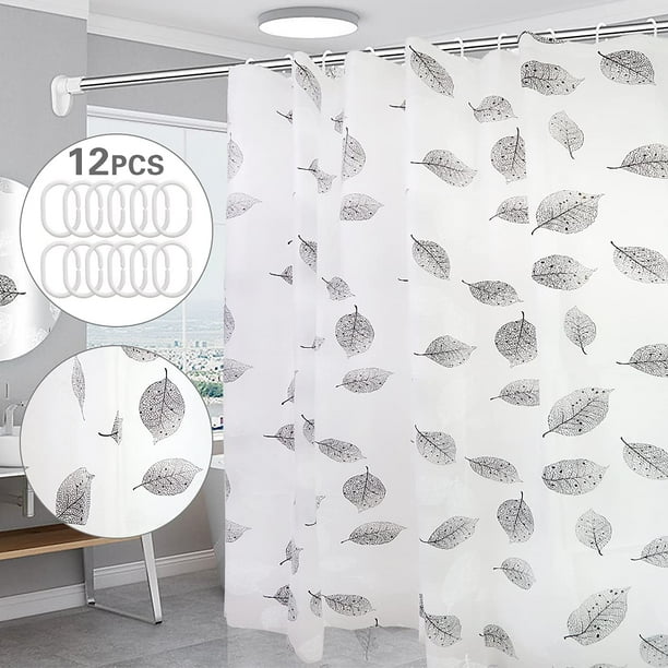 Cortina de ducha, cortina de baño, cortina de ducha, cortina de inodoro, partición impermeable y resistente al moho, cortina de puerta colgante, tela, 120*180CM