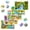B, variant on sixwipe 5 Pcs Wooden Puzzles for Kids, Jigsaw Puzzles Preschool Educational Toys Gifts for Children Ages 3-8, Kids Puzzles for 3+ Year Olds Boys Girls, Wood Puzzles Ages 3+