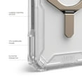 thumbnail image 6 of UAG iPhone 16 Pro Max Case 6.9" Plasma XTE Clear/Titanium, - Compatible with MagSafe Charging Rugged Shockproof Anti-Slip Military Grade Protective Cover with Kickstand, 6 of 9
