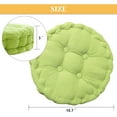thumbnail image 5 of Namzi Round Thick Soft Chair Pads Warm Corduroy Cushions Tufted Seat Cushions Pillows Office Pad 15.8in（Green）, 5 of 5