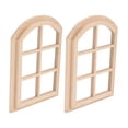 thumbnail image 3 of Window Model, Dollhouse Window Micro-landscape Decoration 1/12 Scale Wooden  For Children For Doll House, 3 of 8