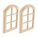 thumbnail image 4 of Casa de muñecas a escala 1/12, ventana de madera, muebles de muñeca en miniatura, ventana arqueada para casa de muñecas, 4 of 9
