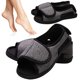 thumbnail image 1 of Zapatos diabéticos calzado edema deslizamiento ajustable para pies inflamados (gris 44-45), 1 of 9