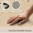 thumbnail image 6 of ODIKA Seagrass Minimalist Herringbone Arrows Balanced Symmetry Scattered Pet Friendly & Kids Safe for Bedroom, Bedside, Nursery, 6 of 7