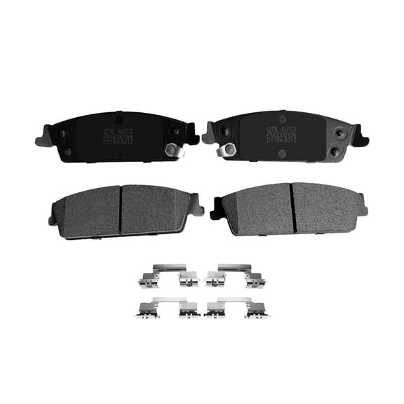 Rear Ceramic Brake Pad Kit For 2007-2013 Chevrolet Avalanche