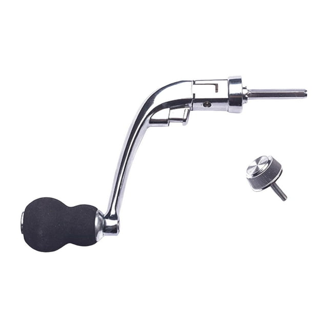 relayinert Reels Power Handle Metal Rotatable Portable Handle Handle Reel 110x65mm for Spinning Crank 110x65mm