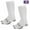 White, variant on Wranglers Men's Wellington Cushion Seamless Mid Calf Boot Socks 4 Pair Pack