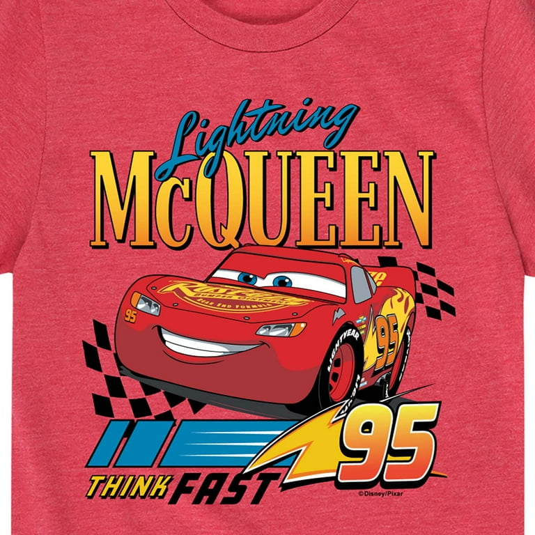 Lightning mcqueen top tee shirt
