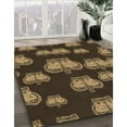 thumbnail image 3 of Ahgly Company Machine Washable Indoor Rectangle Transitional Light Brown Area Rugs, 7' x 10', 3 of 7