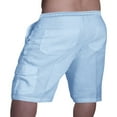 thumbnail image 2 of Solid Color Cargo Pants for Men‘s Summer Style  Slim Fit Casual Shorts, 2 of 6