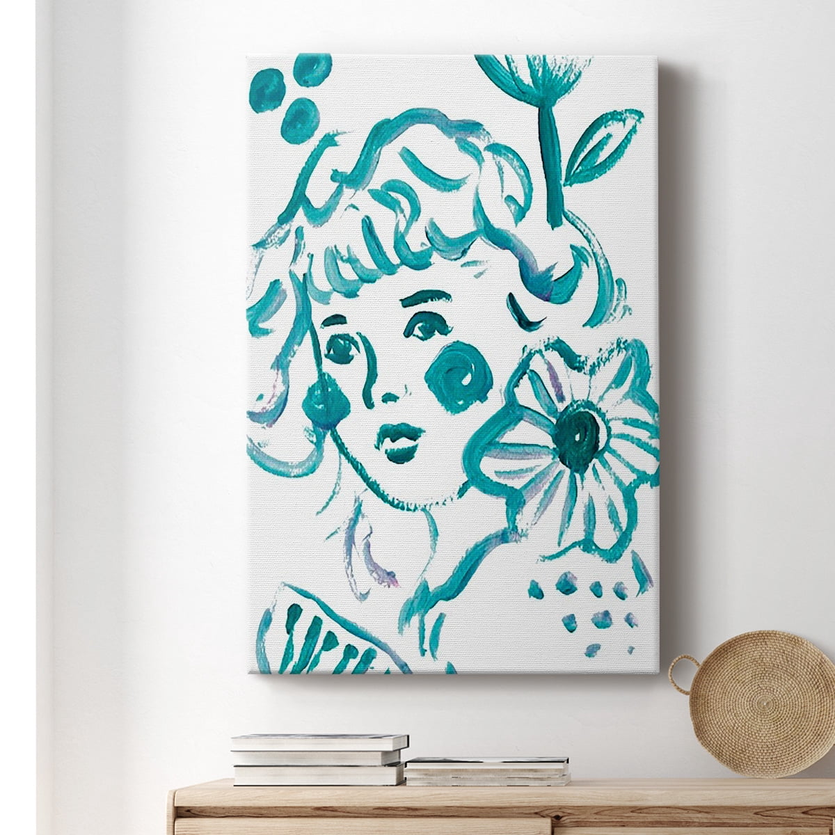 Budding Flower II Premium Gallery Wrapped Canvas - Ready to Hang