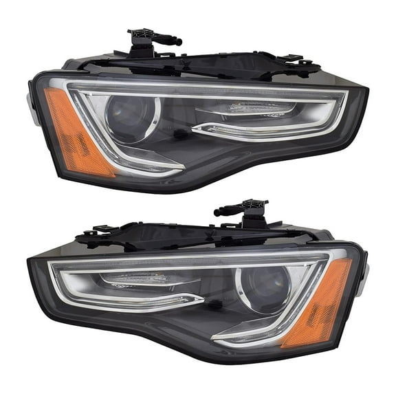 New Pair Of Headlights Compatible With Audi S4 Sedan 2012 2013 2014 2015 2016 2017 By Part Numbers Au2503181 8T0941044E 8R0-941-044-E