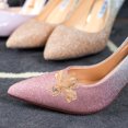 thumbnail image 2 of Miangastore Accessoires de Chaussures à la Mode Abeille Dorée 1Pcs 1.5X1.2X0.2In, 2 of 8