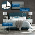 thumbnail image 4 of Modway Amelia Queen Upholstered Polyester Fabric Bed in Azure Blue Finish, 4 of 7