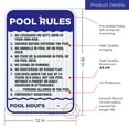 thumbnail image 3 of Pool Rules Sign,, 3 of 8