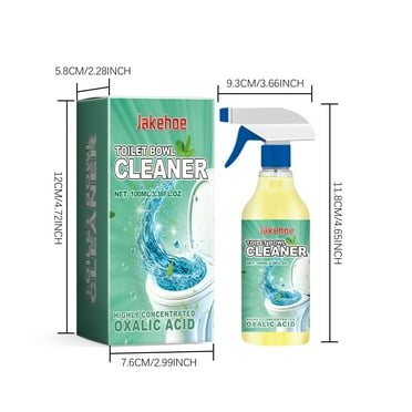 Christmas Clearance Xecvkr Highly Concentrated Oxalic Toilet Bowl Cleaner - 1 Bottle Effective Stain & Limescale Removal on Multiple Ceramic Surfaces with a Fresh & Subtle Scent for Complete Bathroom