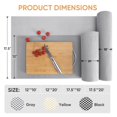 thumbnail image 4 of Shelf Liner BALEINE - Revestimiento para gabinetes de cocina, color gris, 4 of 7
