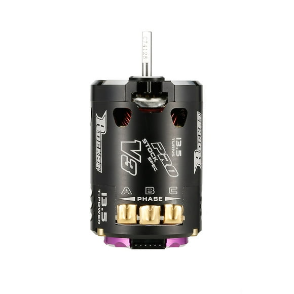 Amdohai SURPASS HOBBY Rocket V3 540 13.5T Sensored Brushless SPEC Motor Black for 1/10 RC