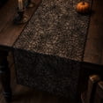 thumbnail image 2 of OutmaxHome Halloween Spider Web Pattern Table Runner, 11.8x70.9 Inch Holiday Theme Decorative Table Runner, for Holiday Party, Dining Table, Kitchen, Farmhouse, 2 of 7