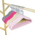 thumbnail image 2 of Kit 8 Ganchos Colgar Ropa Tender Colores Pastel Resistentes, 2 of 4